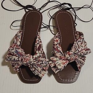 Loeffler Randall Peony Wrap Sandals